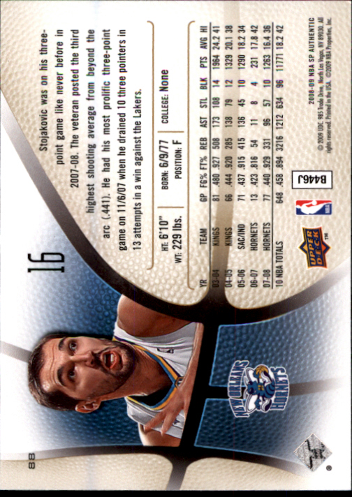 B6262- 2008-09 SP Authentic Bk Cards 1-100 +Inserts -You Pick- 15+ FREE US SHIP - Picture 119 of 297