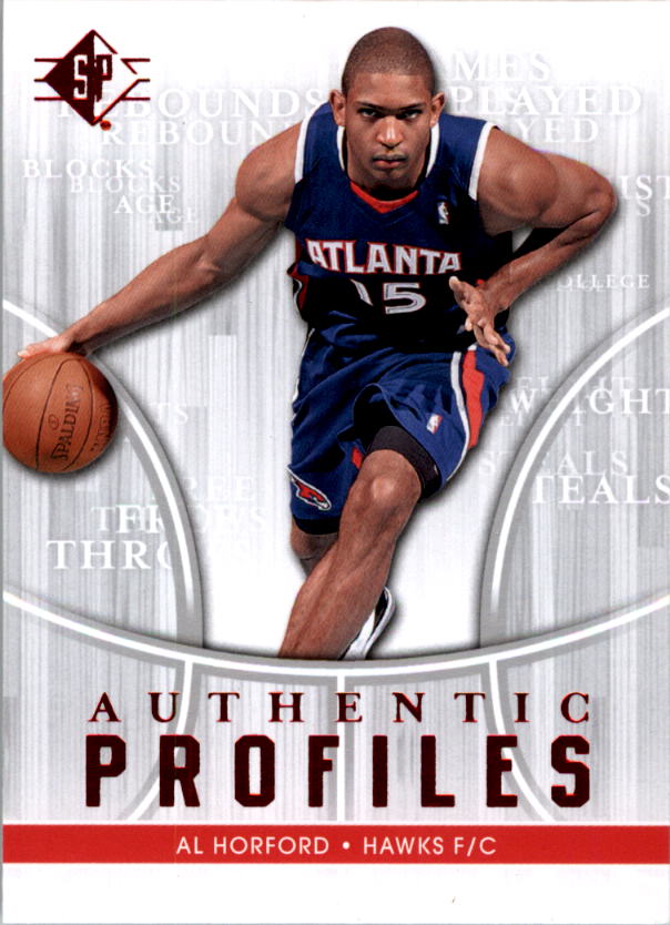 2008-09 SP Authentic Profiles #AP16 Al Horford