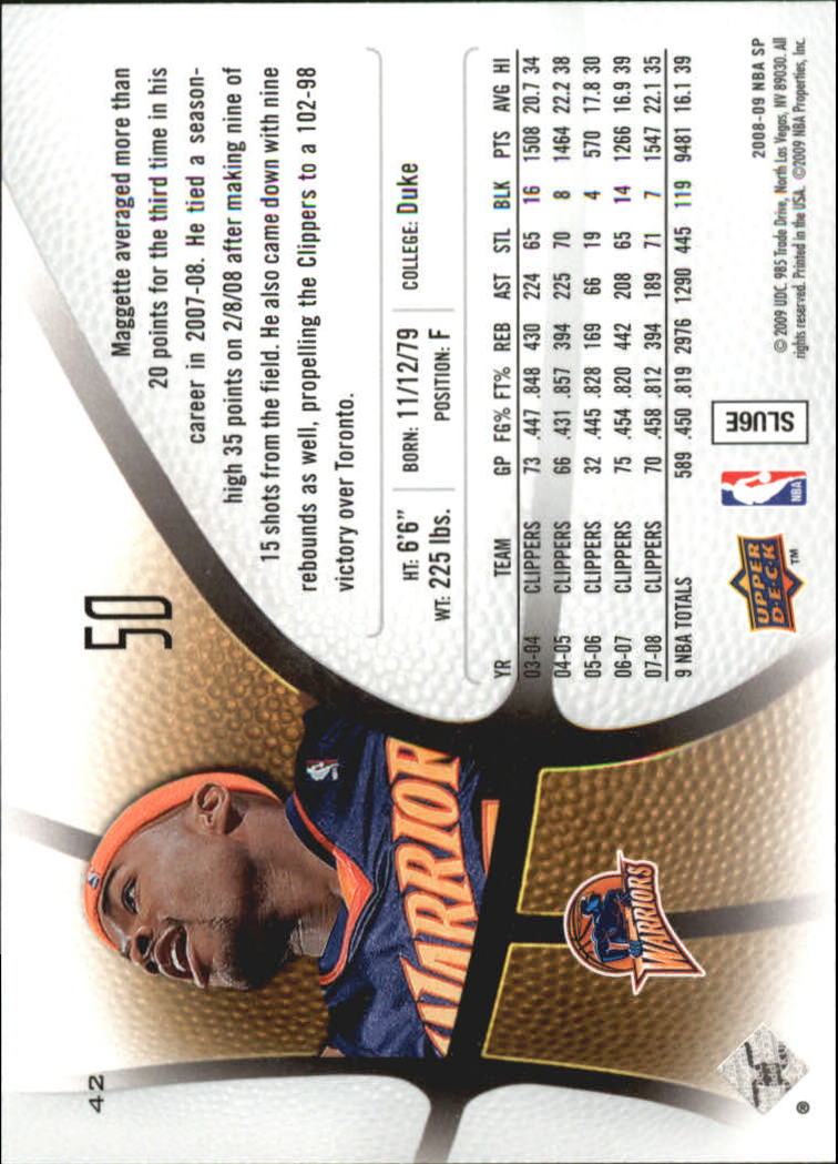 B6262- 2008-09 SP Authentic Bk Cards 1-100 +Inserts -You Pick- 15+ FREE US SHIP - Picture 235 of 297