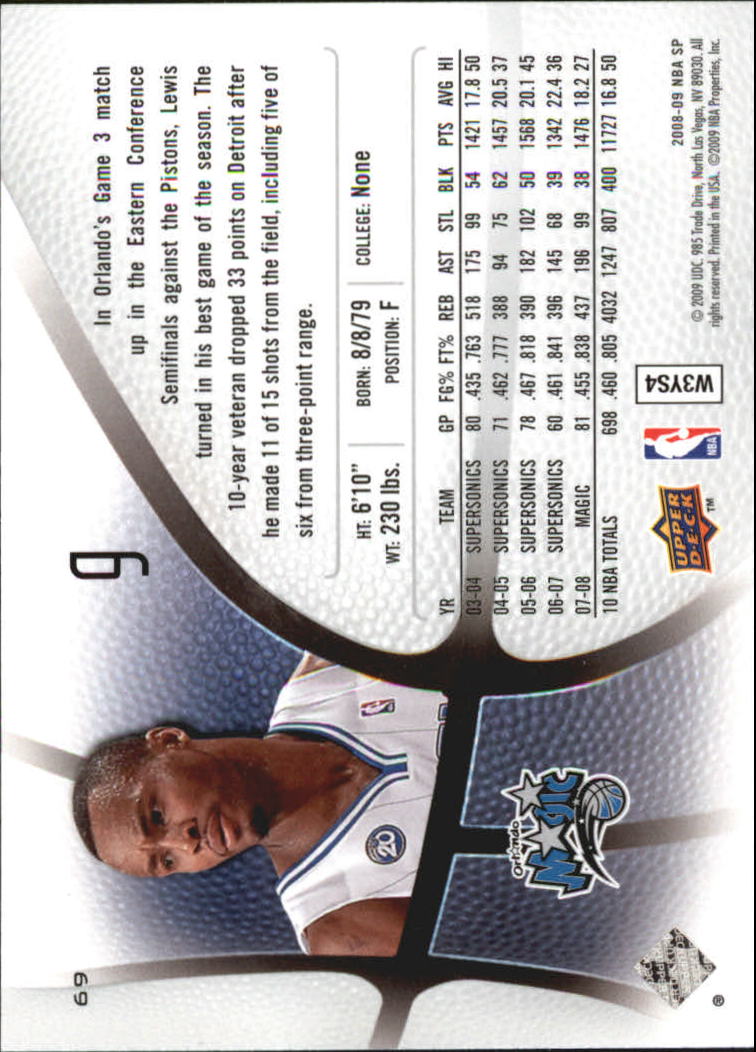 B6262- 2008-09 SP Authentic Bk Cards 1-100 +Inserts -You Pick- 15+ FREE US SHIP - Picture 271 of 297