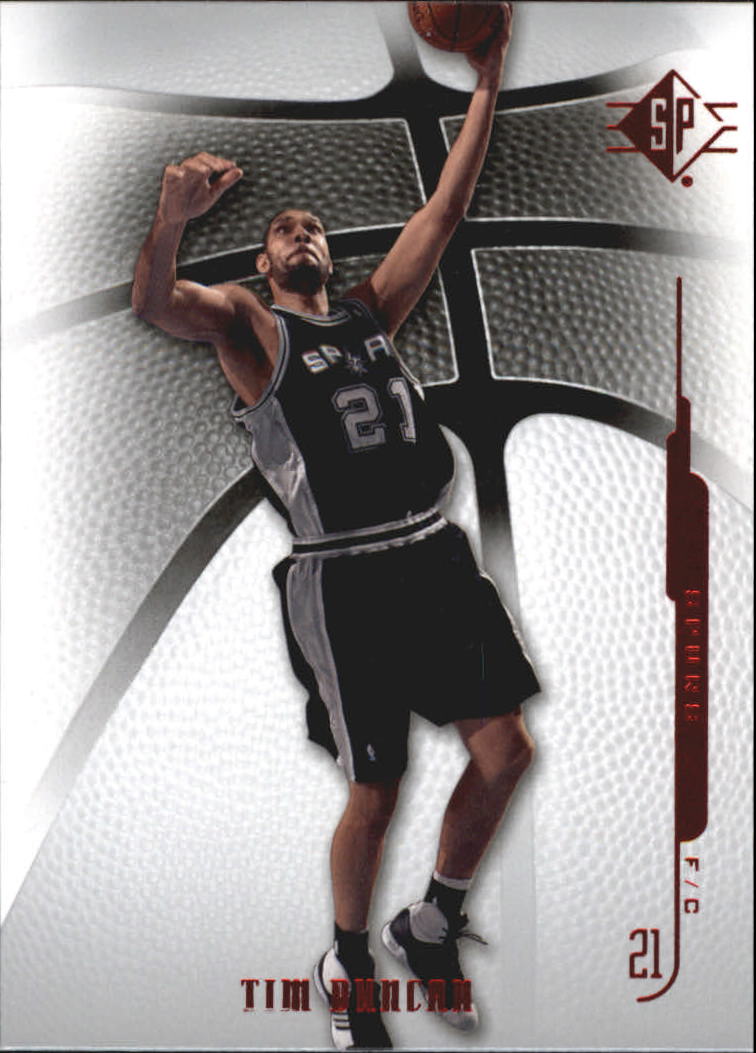 Tim Duncan cards (1998-2016) Spurs - You Choose - Bild 226 von 294