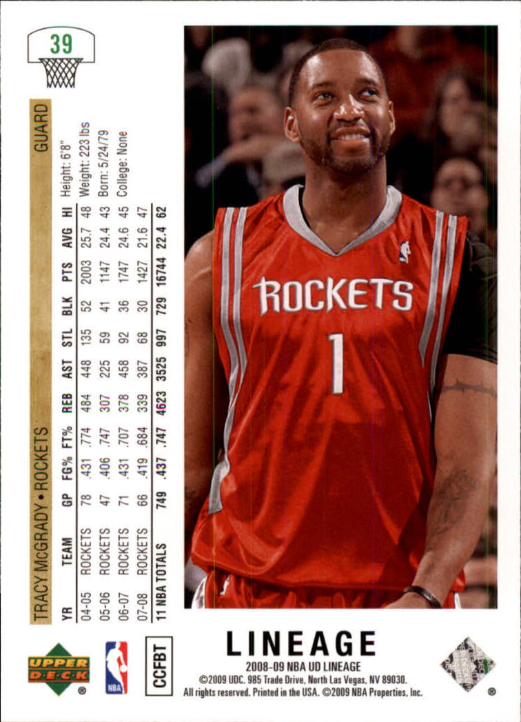 Tracy McGrady cards (1998-2021) Magic Raptors Rockets - You Choose - Picture 239 of 275