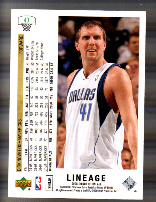 Dirk Nowitzki cards (1999-2021) Mavericks - You Choose - Bild 167 von 266