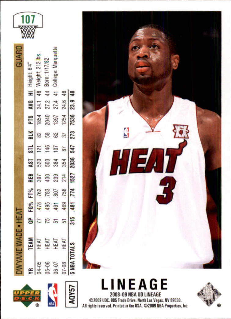 Dwyane Wade cards (2004-2022) Heat Bulls Marquette - You Choose - Picture 100 of 232