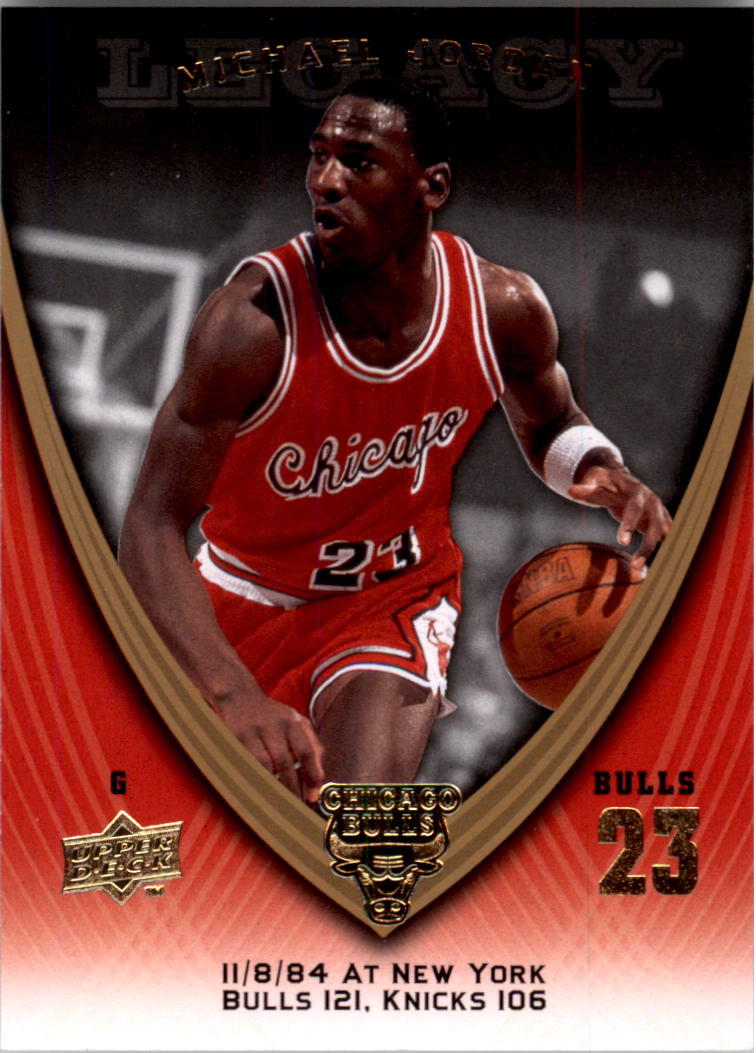 2008-09 Upper Michael Jordan Collection #7 Michael Game - NM-MT