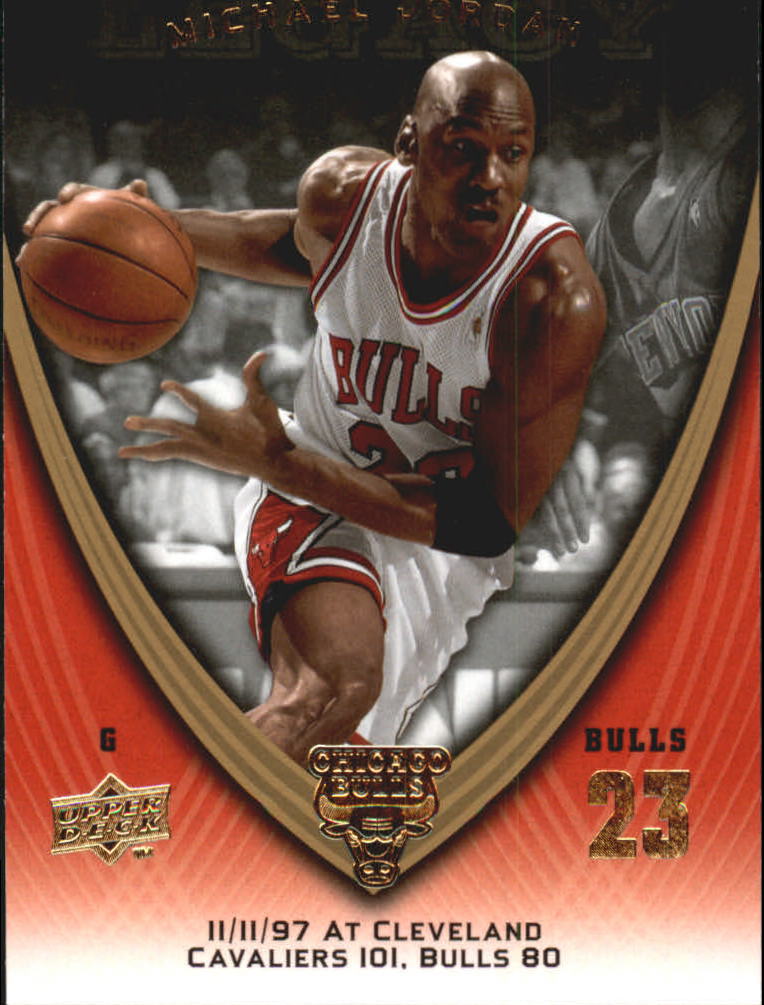 2008-09 Upper Deck Michael Jordan Legacy Collection #855 Michael Jordan Game 855