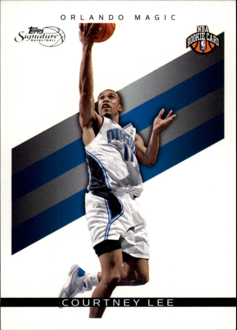 2008-09 Topps Signature #TSCL Courtney Lee RC