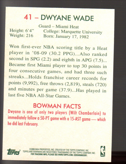 Dwyane Wade cards (2004-2022) Heat Bulls Marquette - You Choose - Picture 104 of 232