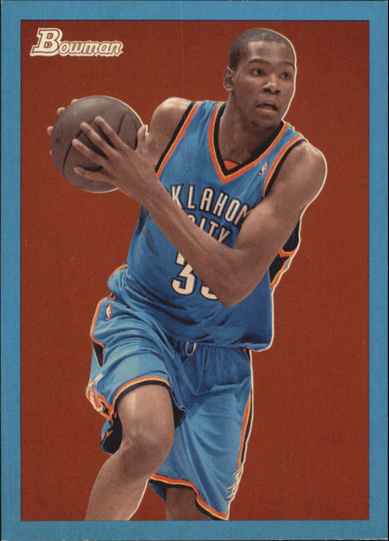 2009-10 Bowman 48 Blue #54 Kevin Durant