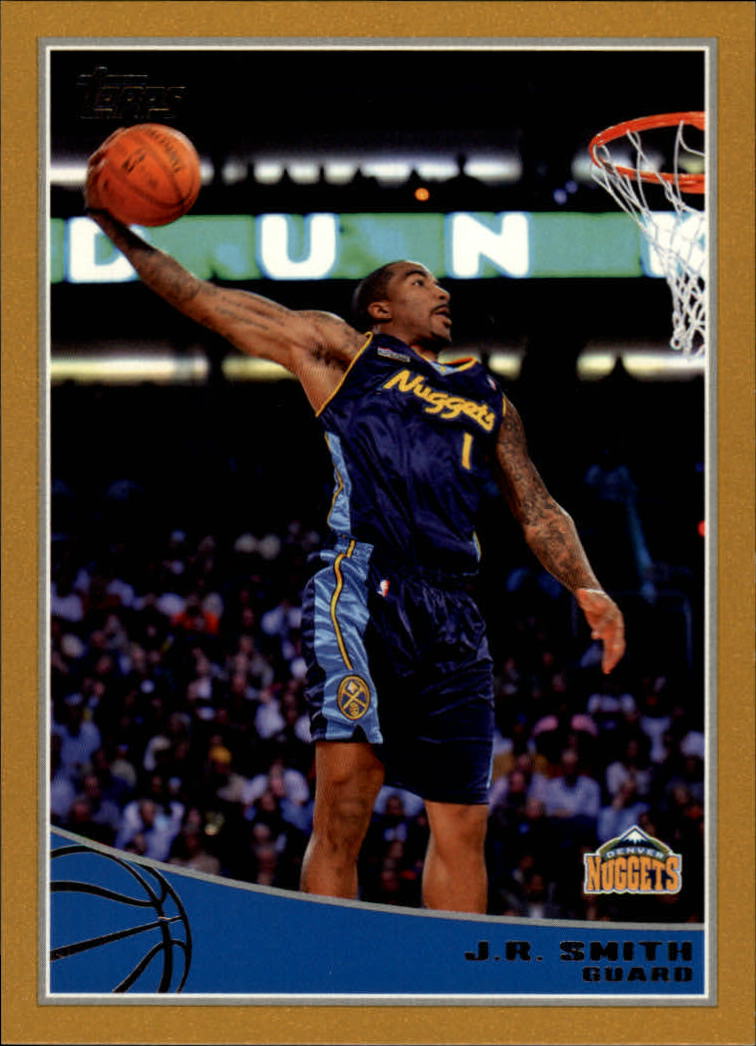 2009-10 Topps Gold #65 J.R. Smith
