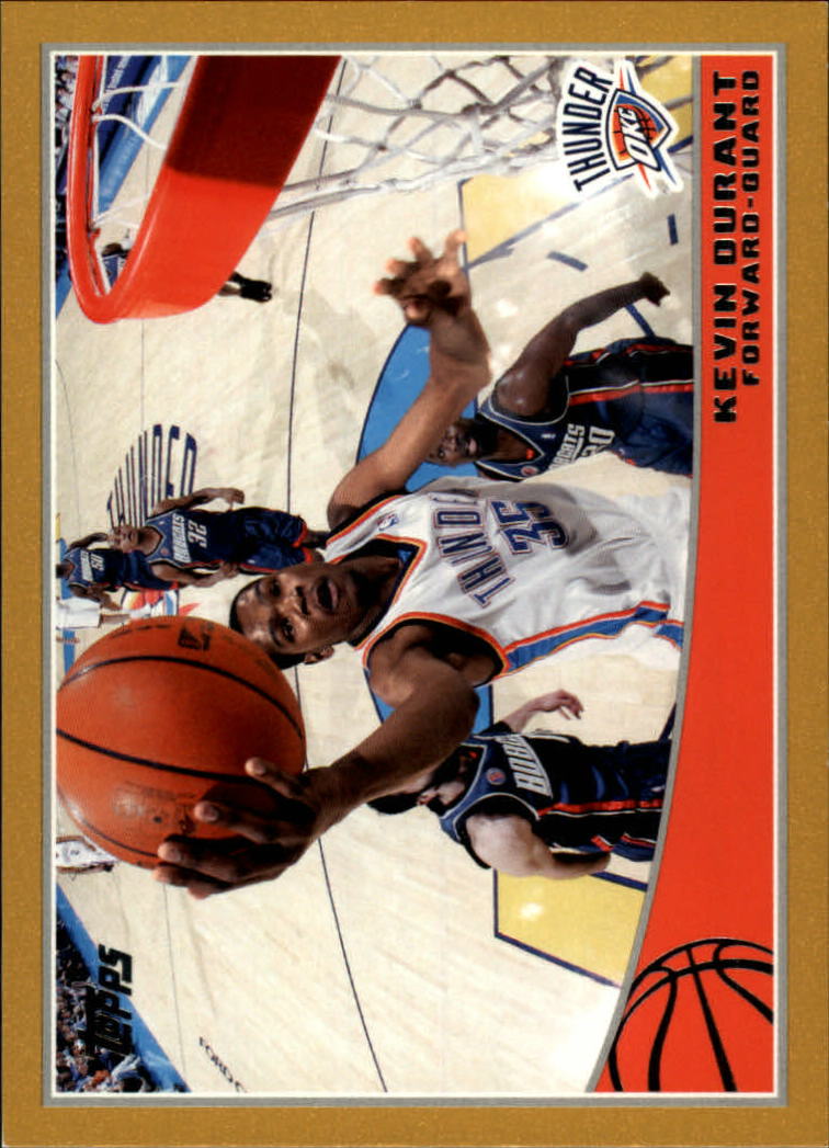 2009-10 Topps Gold #211 Kevin Durant