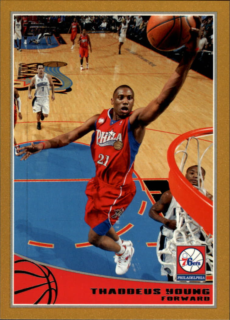 2009-10 Topps Gold #230 Thaddeus Young