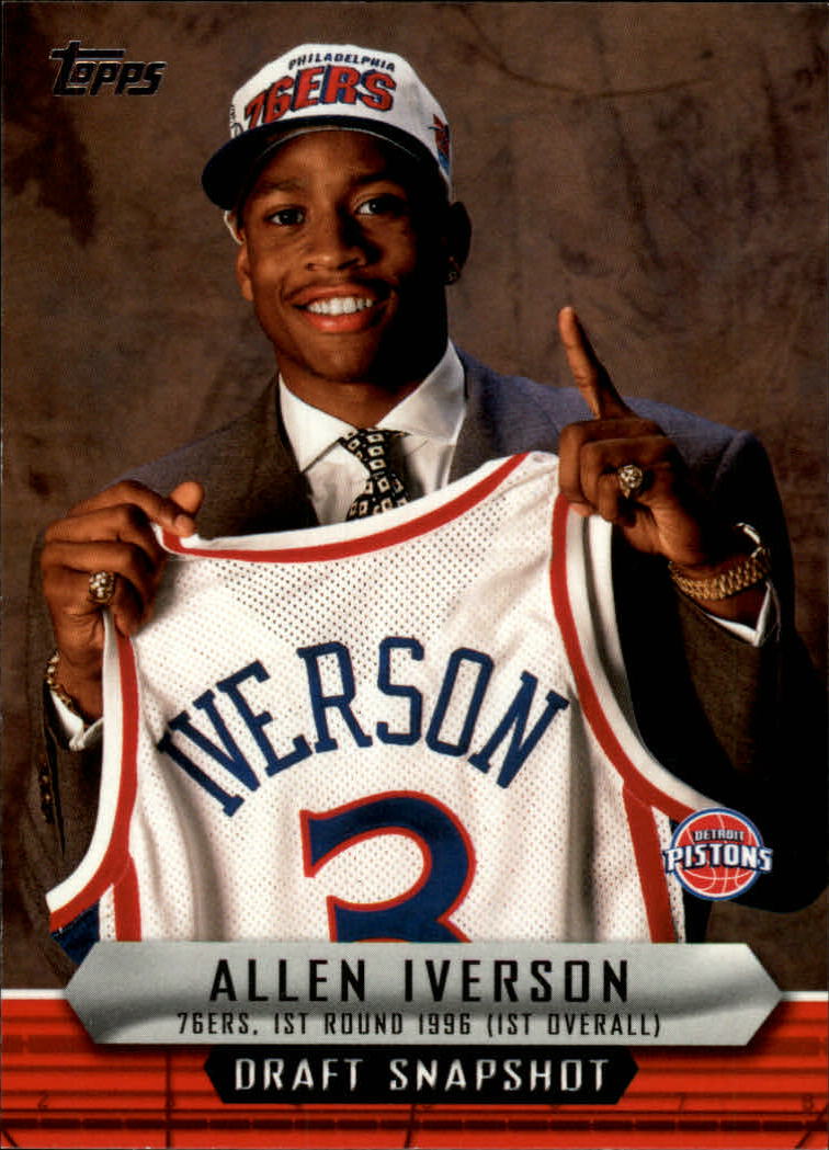 2009-10 Topps Draft Snapshot #DSAI Allen Iverson - NM-MT