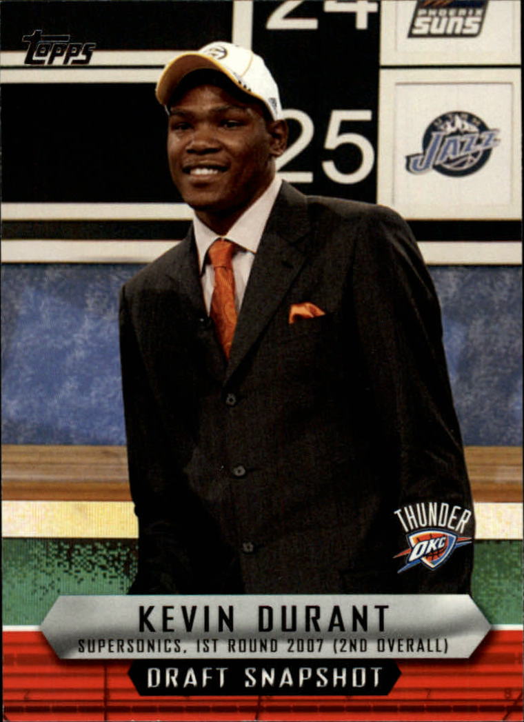 2009-10 Topps Draft Snapshot #DSKD Kevin Durant
