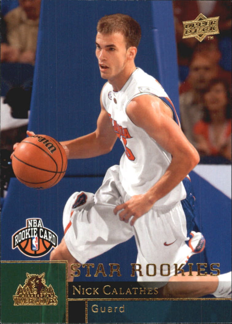 2009-10 Upper Deck Star Rookies Gold #221 Nick Calathes