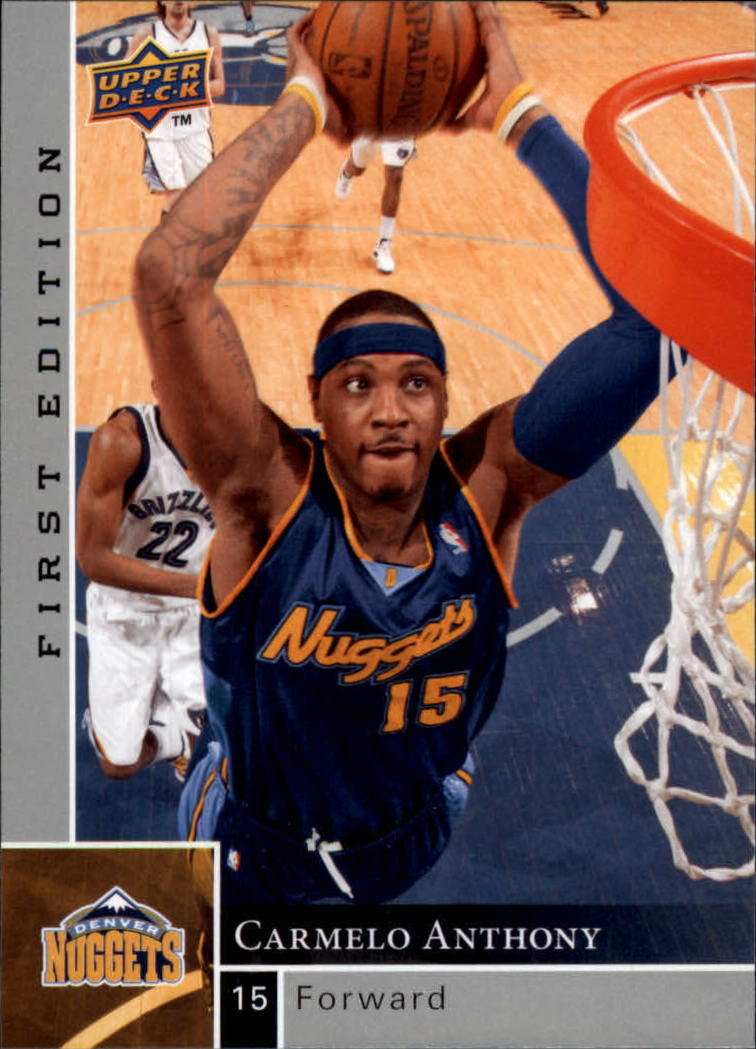 2009-10 Upper Deck First Edition #36 Carmelo Anthony