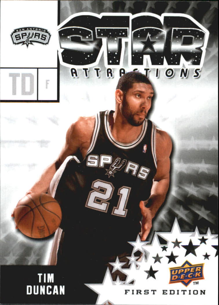 2009-10 Upper Deck First Edition Star Attractions #SA5 Tim Duncan
