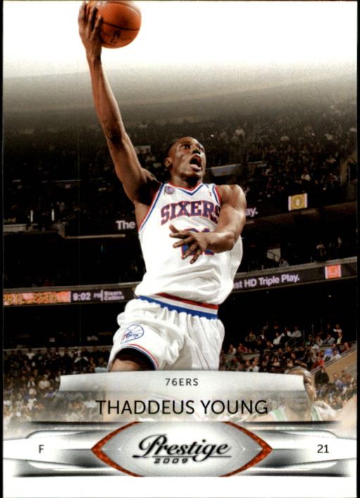 2009-10 Prestige #83 Thaddeus Young