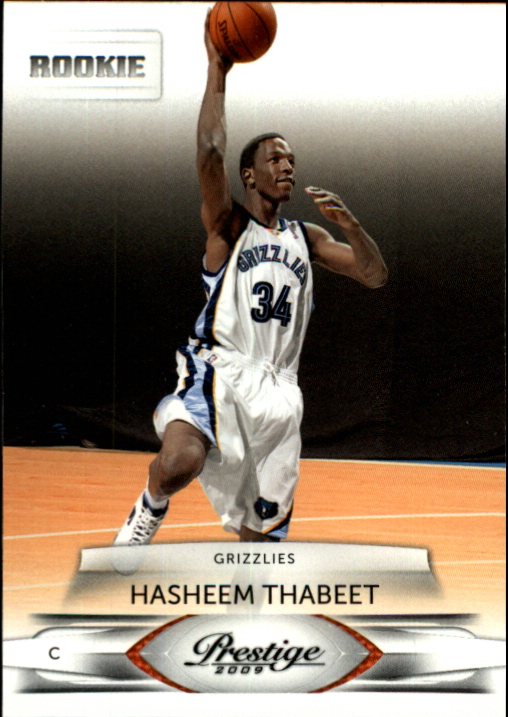 2009-10 Prestige #152 Hasheem Thabeet RC
