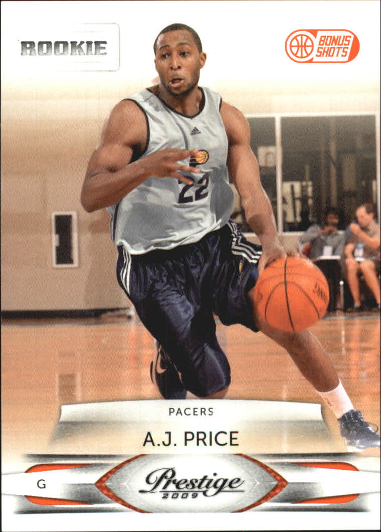 2009-10 Prestige Bonus Shots Orange #196 A.J. Price