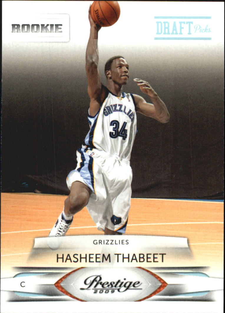 2009-10 Prestige Draft Picks Light Blue #152 Hasheem Thabeet