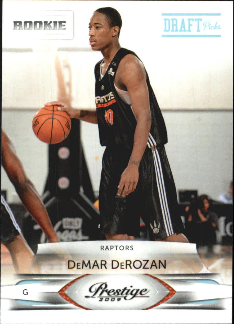 2009-10 Prestige Draft Picks Light Blue #159 DeMar DeRozan