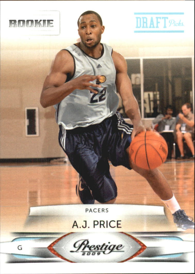 2009-10 Prestige Draft Picks Light Blue #196 A.J. Price