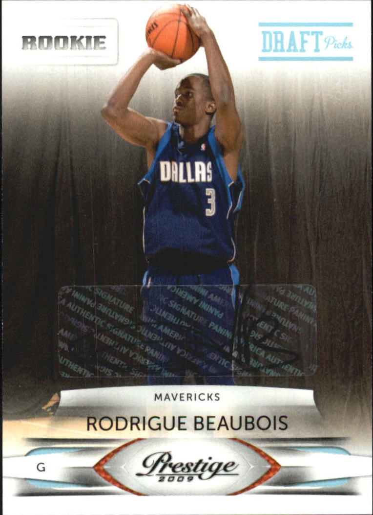 2009-10 Prestige Draft Picks Light Blue Autographs #225 Rodrigue Beaubois/499