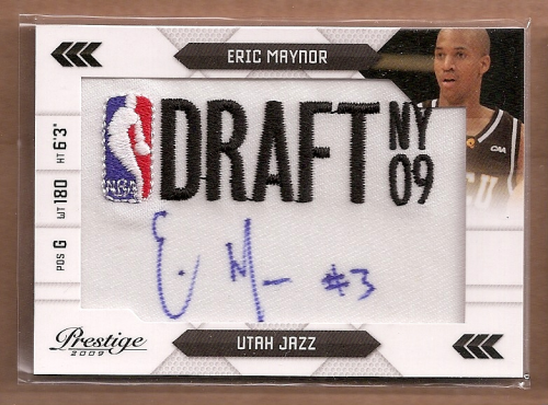 2009-10 Prestige NBA Draft Class Autographs Logos #20 Eric Maynor