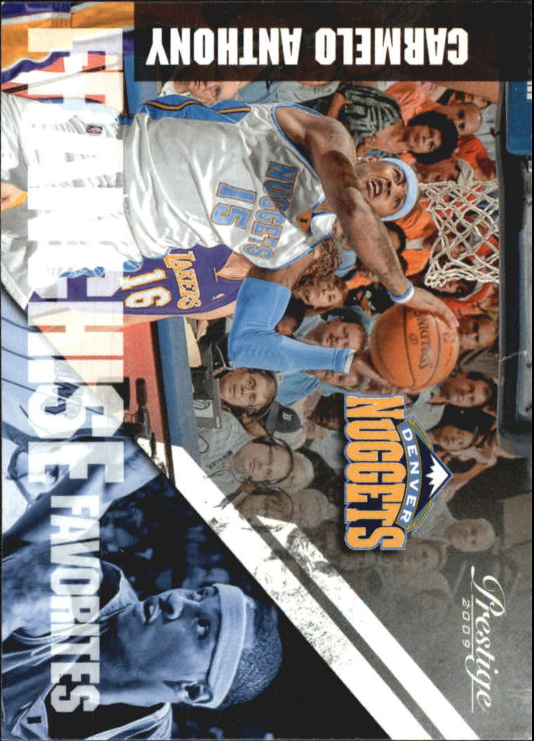 2009-10 Prestige Franchise Favorites #2 Carmelo Anthony