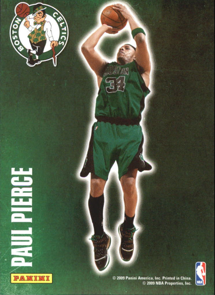2009-10 Panini Decals #2 Paul Pierce back image