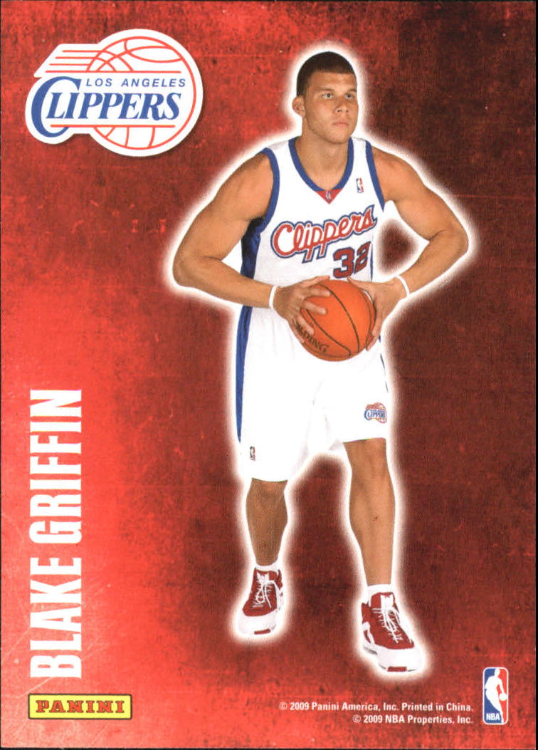2009-10 Panini Decals #32 Blake Griffin back image