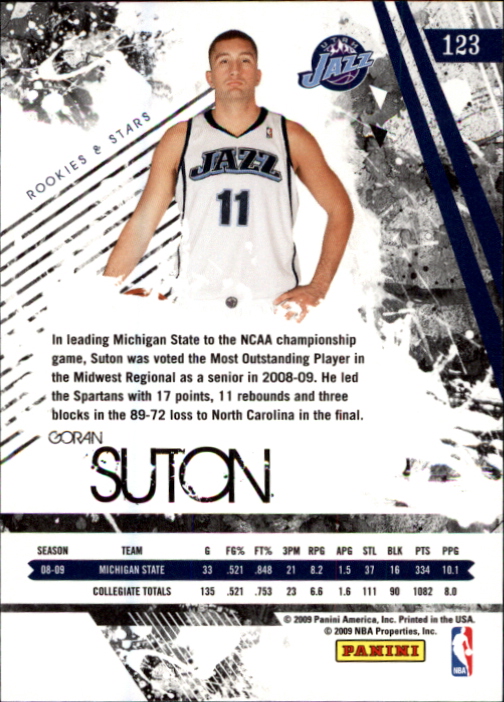 2009-10 Rookies and Stars Basketball Card Pick (Base) - Picture 209 of 219