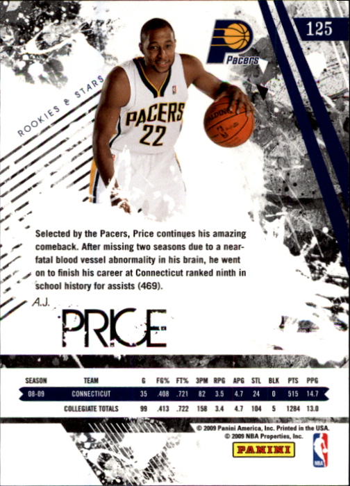 2009-10 Rookies and Stars Basketball Card Pick (Base) - Picture 213 of 219