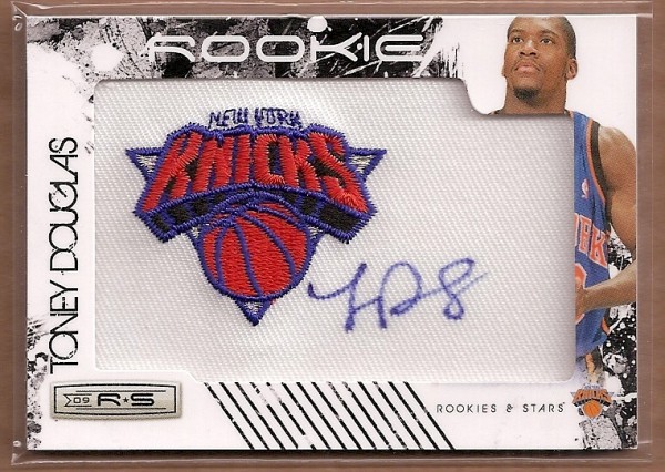 2009-10 Rookies and Stars #157 Toney Douglas AU/379 RC