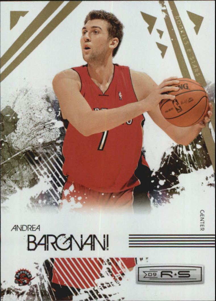 2009-10 Rookies and Stars Gold Holofoil #92 Andrea Bargnani