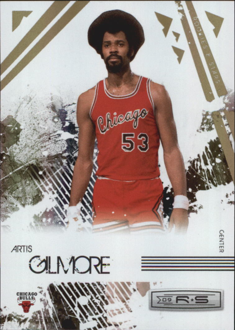 2009-10 Rookies and Stars Gold Holofoil #107 Artis Gilmore