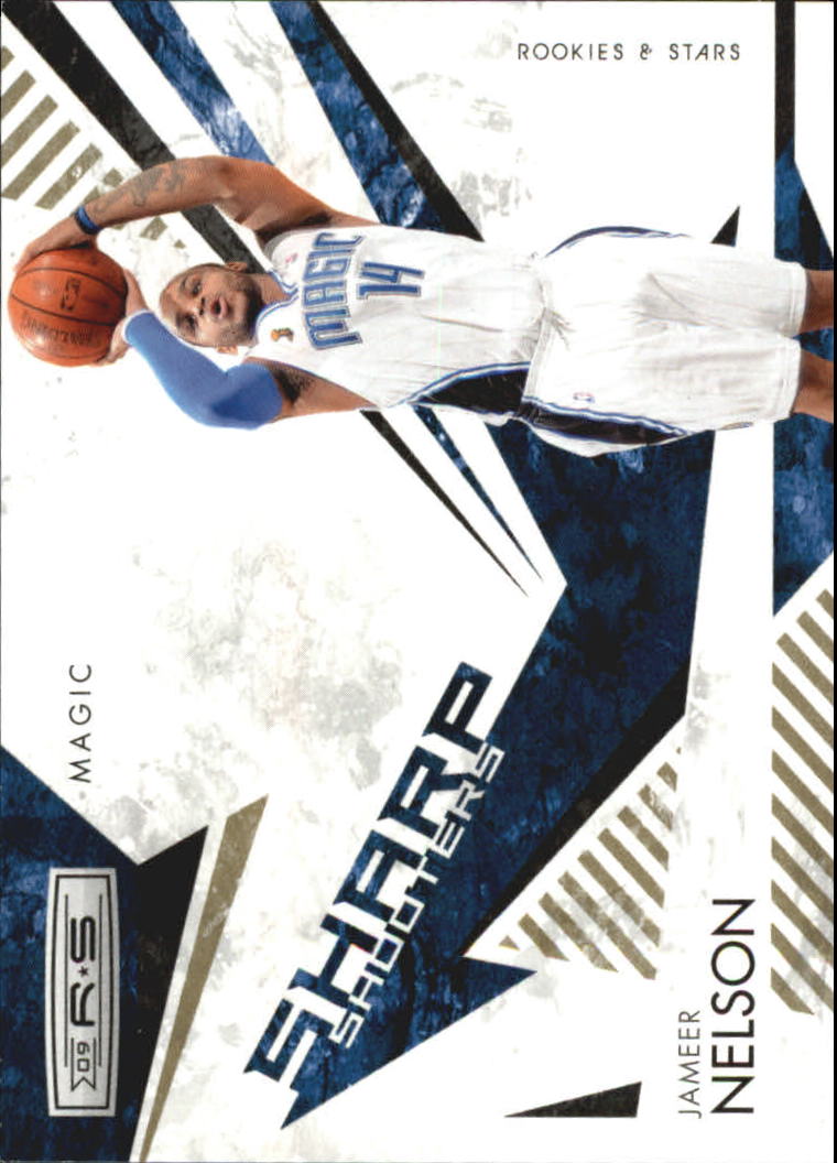 2009-10 Rookies and Stars Sharp Shooters Gold #3 Jameer Nelson