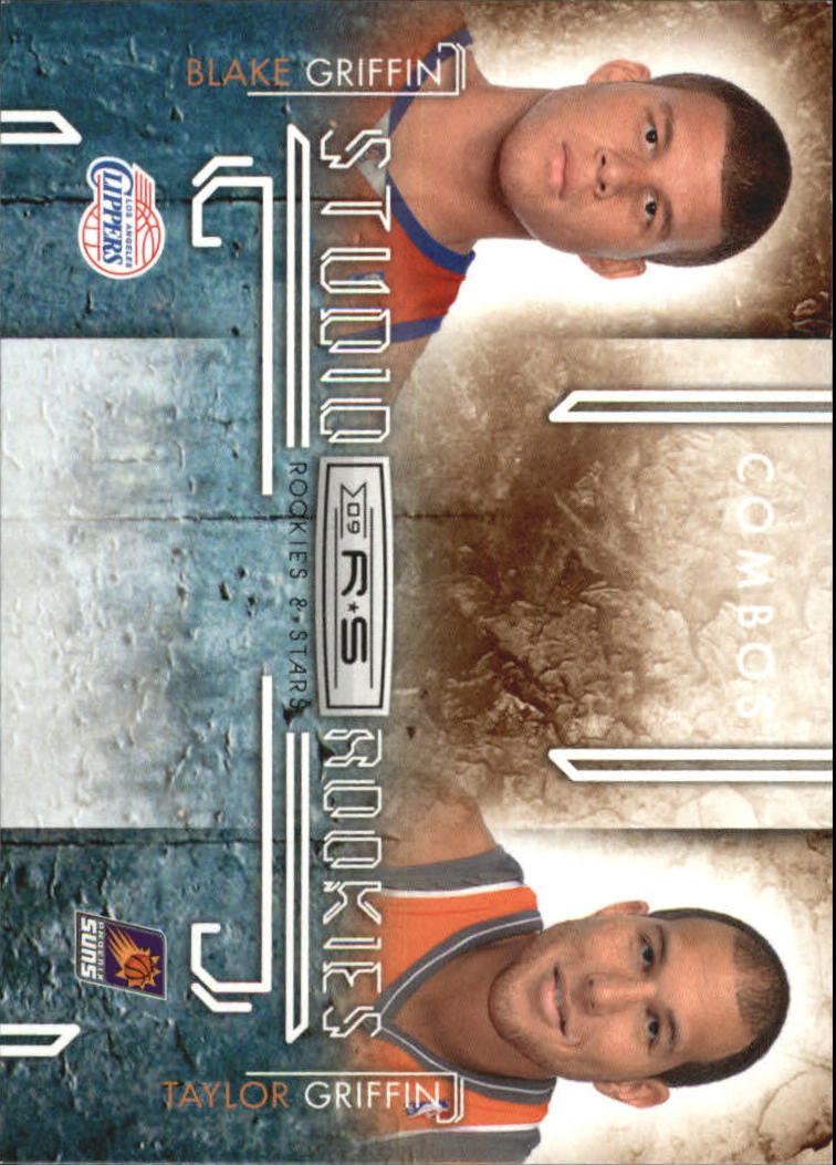 2009-10 Rookies and Stars Studio Combo Rookies #1 Blake Griffin/Taylor Griffin