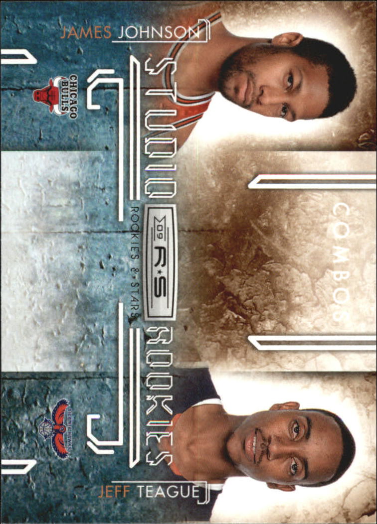 2009-10 Rookies and Stars Studio Combo Rookies #5 James Johnson/Jeff Teague