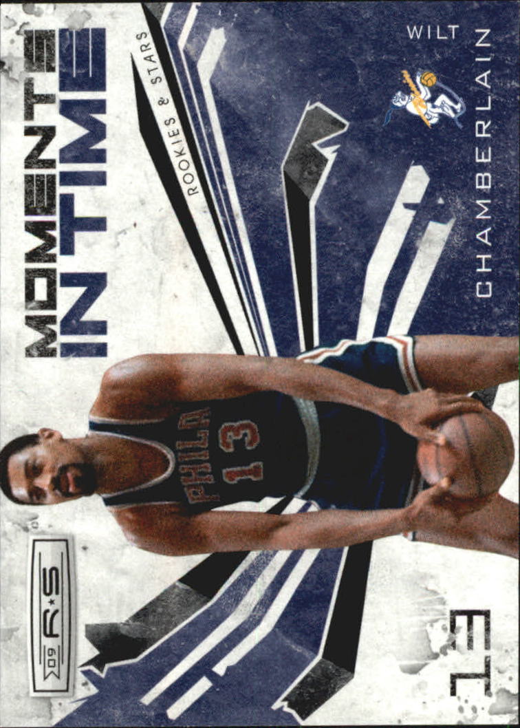 2009-10 Rookies and Stars Moments in Time Black #2 Wilt Chamberlain