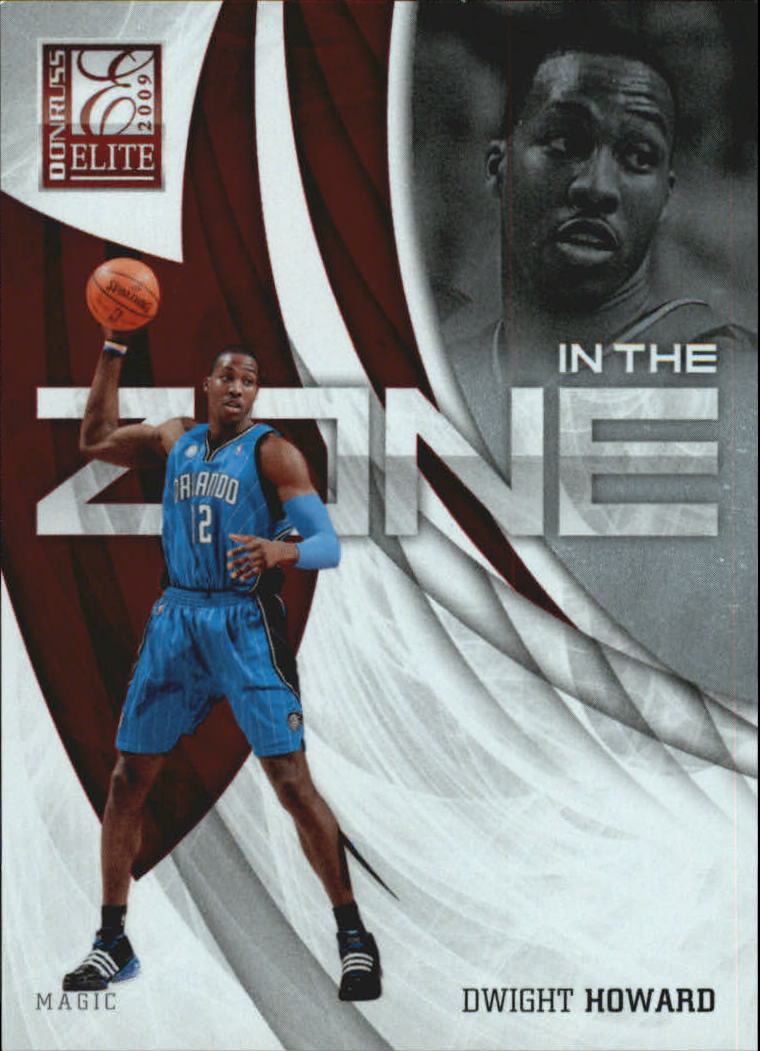 2009-10 Donruss Elite In the Zone Red #3 Dwight Howard