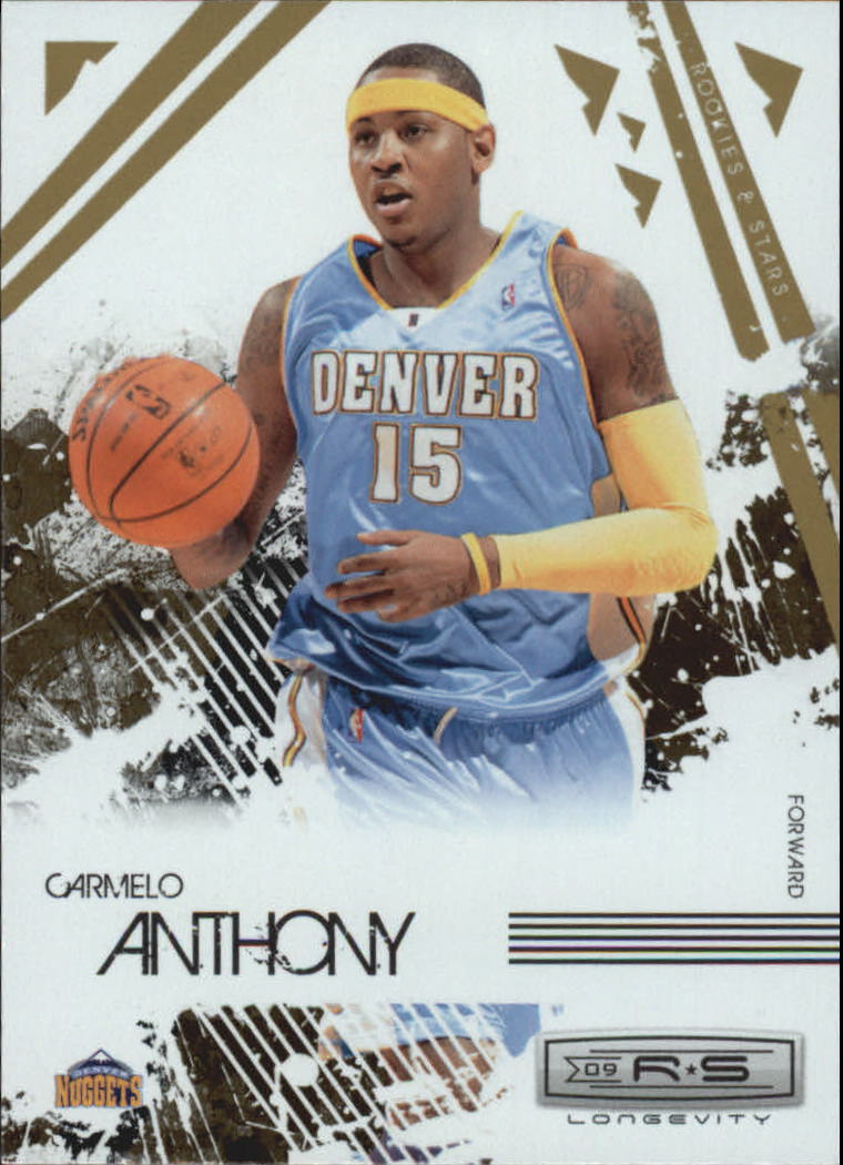 2009-10 Rookies and Stars #22 Carmelo Anthony on Fanatics Collect