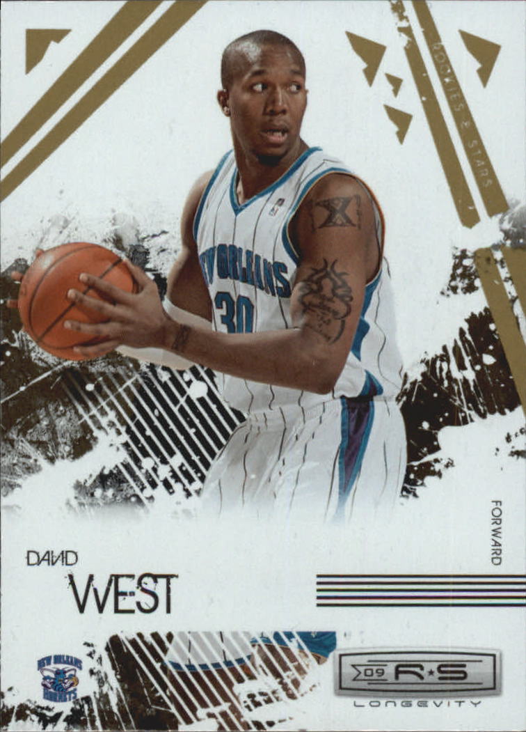 2009-10 Rookies and Stars Longevity #61 David West