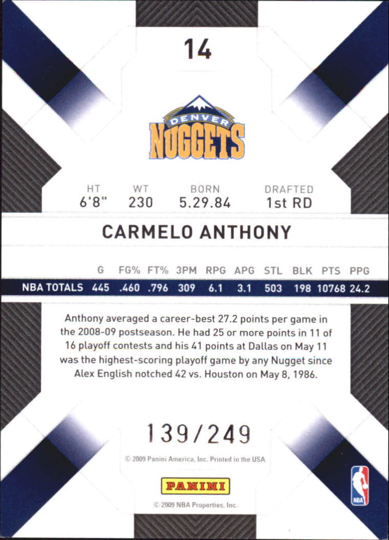 Carmelo Anthony cards (2004-2023) Nuggets Thunder Knicks Blazers - You Choose - Bild 115 von 284