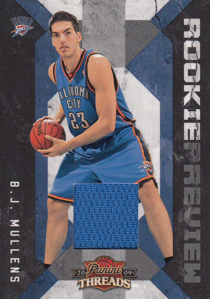 2009-10 Panini Threads Rookie Preview Jerseys #22 B.J. Mullens