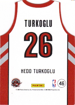 2009-10 Panini Threads Team Threads Home #46 Hedo Turkoglu