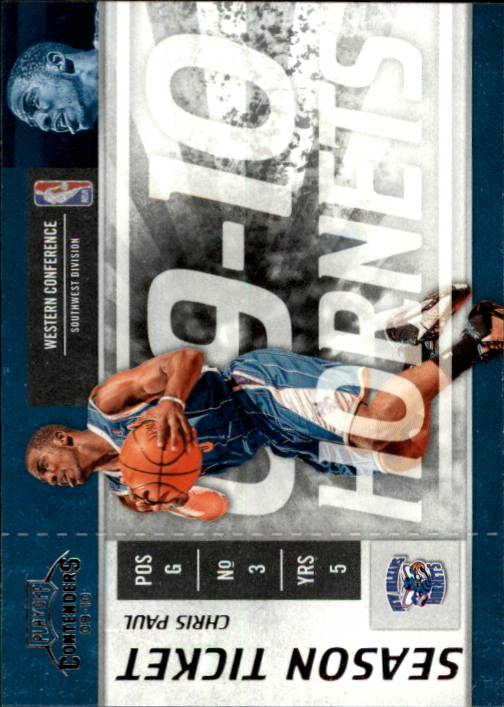 2009-10 Playoff Contenders #25 Chris Paul