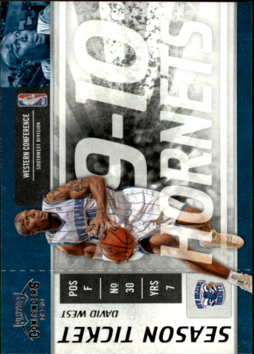 2009-10 Playoff Contenders #26 David West