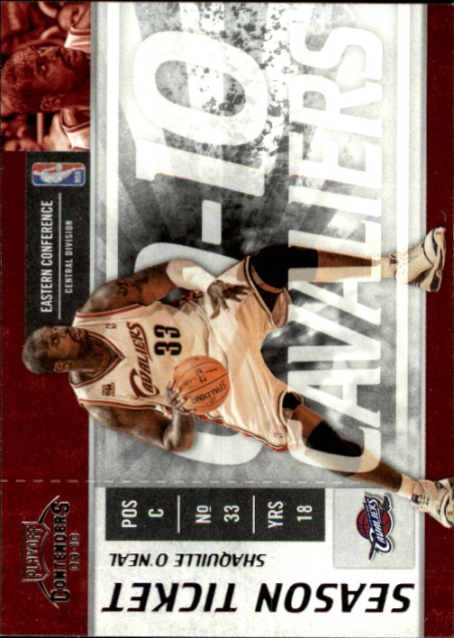 2009-10 Playoff Contenders #44 Shaquille O'Neal